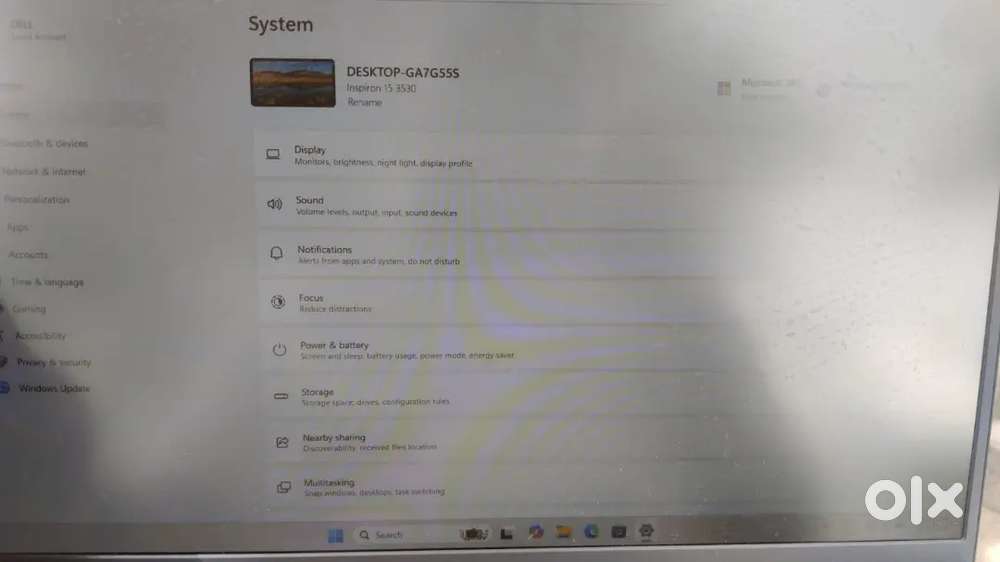 Dell laptop for sale