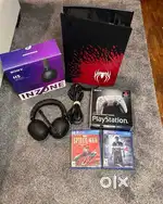 Sony PlayStation PS5 Spiderman Disc Edition 825GB Bundle Texted