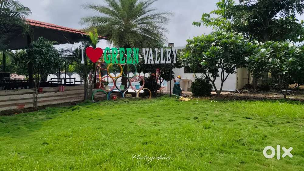 350/- per sqft rate se 5000 sqft ka plot with 1RK farmhouse
