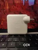 Original Macbook type C to C 70 watt adaptor plus magsafe cable.