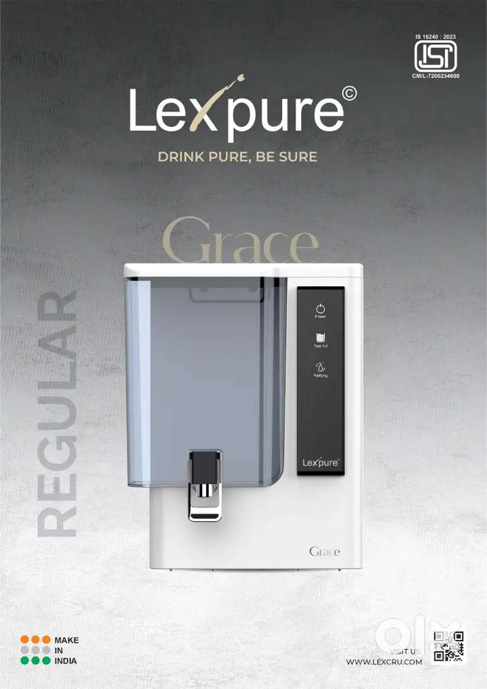 New Branded Lexpure prime ro water purifier