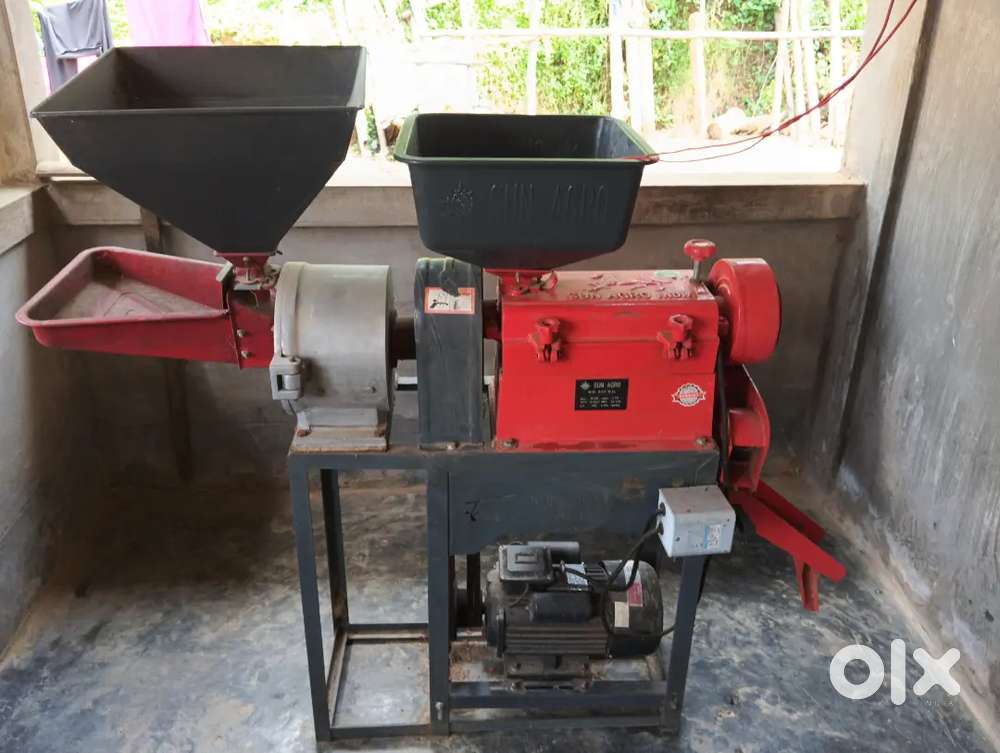 Rice mill machine 2 hp