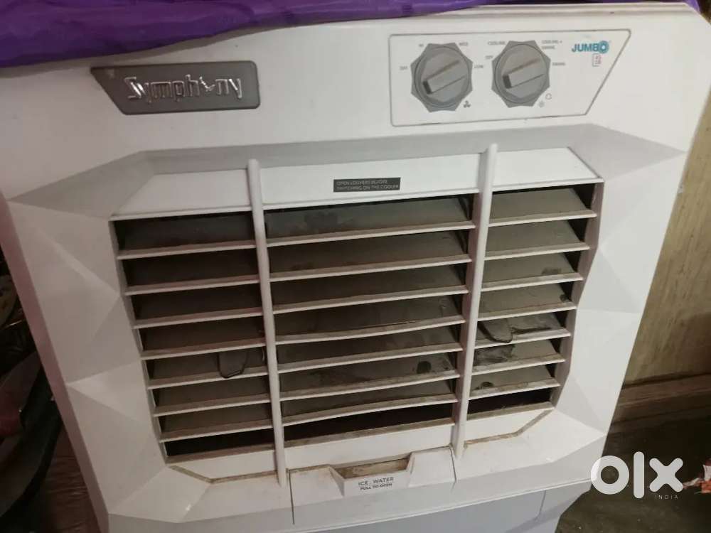 sympony air cooler used 4 to 6 times only moved to ac now anybdy intrs
