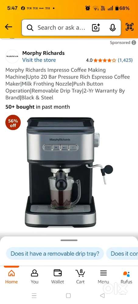 Coffee maker for sale