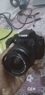 Canon 1200d 18-55 lens , battery, memory also tec.
