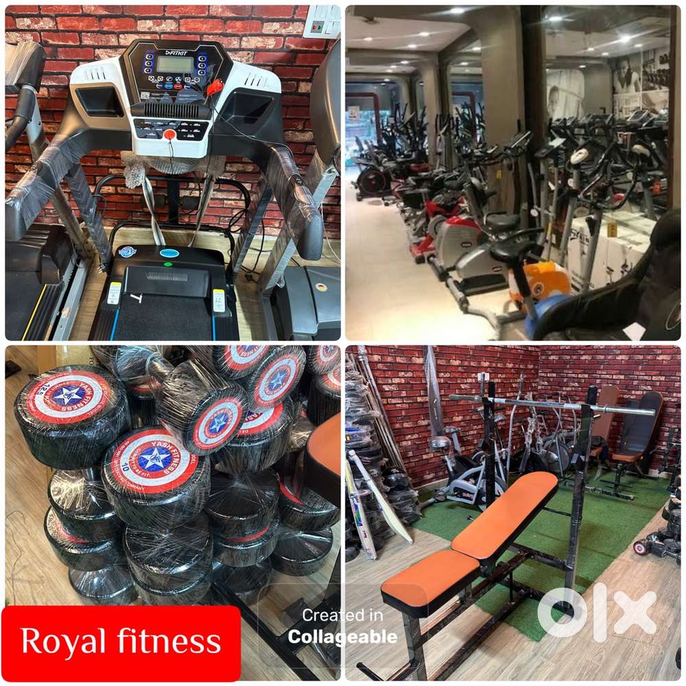 All gym Exercise cycle and treadmill available
