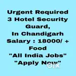 Urgent Required Hotel Security Guard Top pay