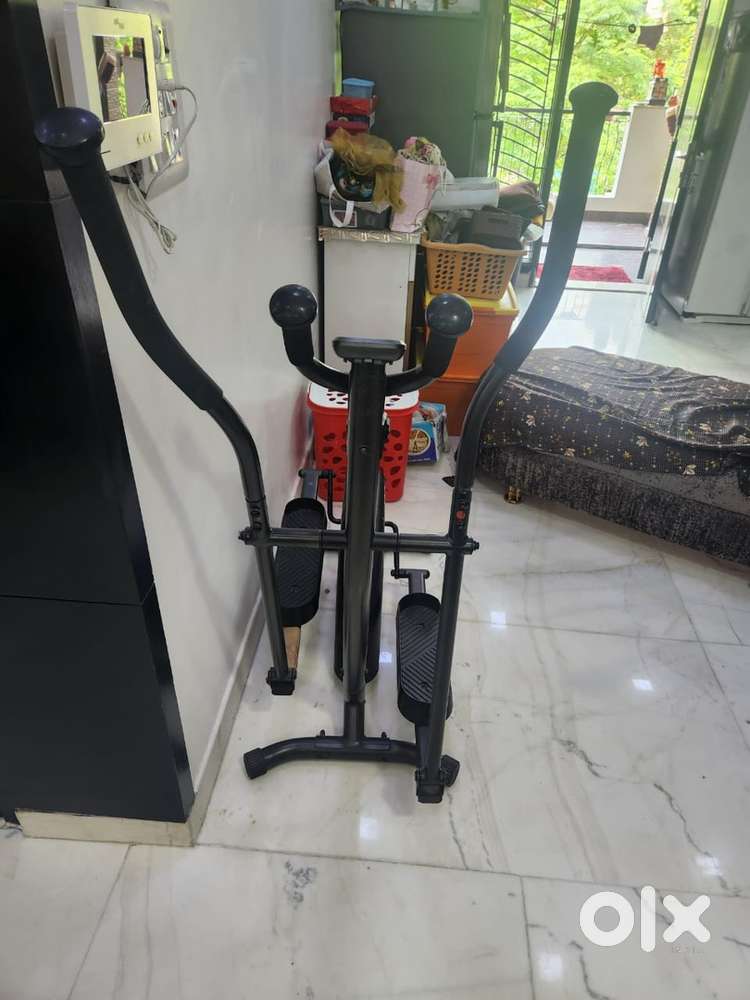Cross trainer cycle