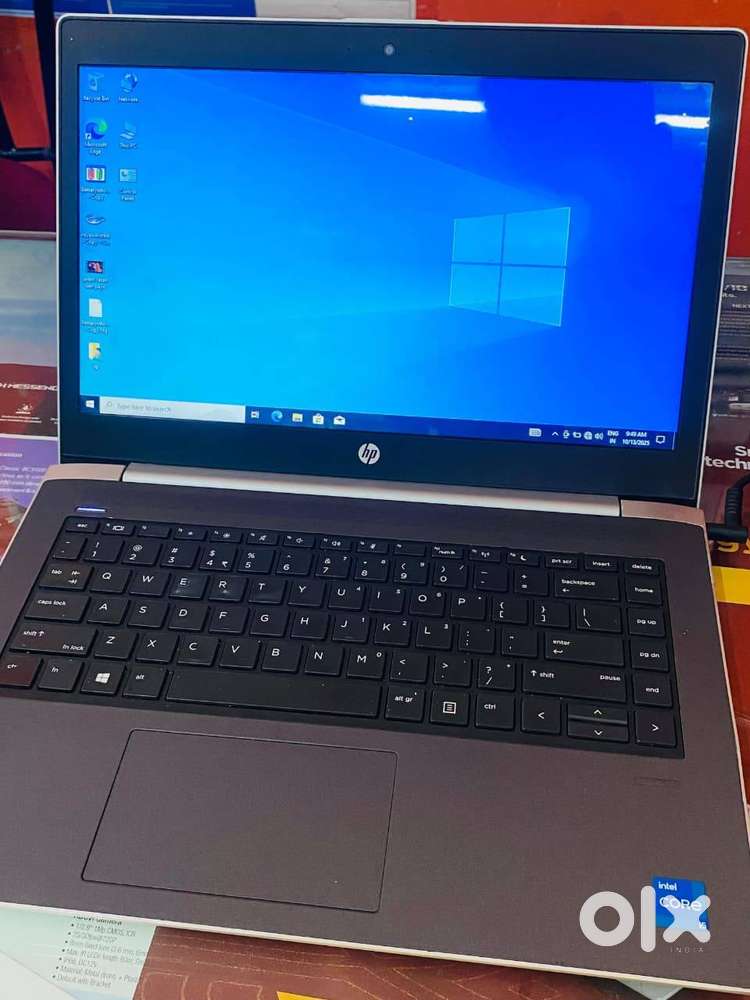 neat hp core i5 8th gen/8gb /256gb ssd/14 inch fhd