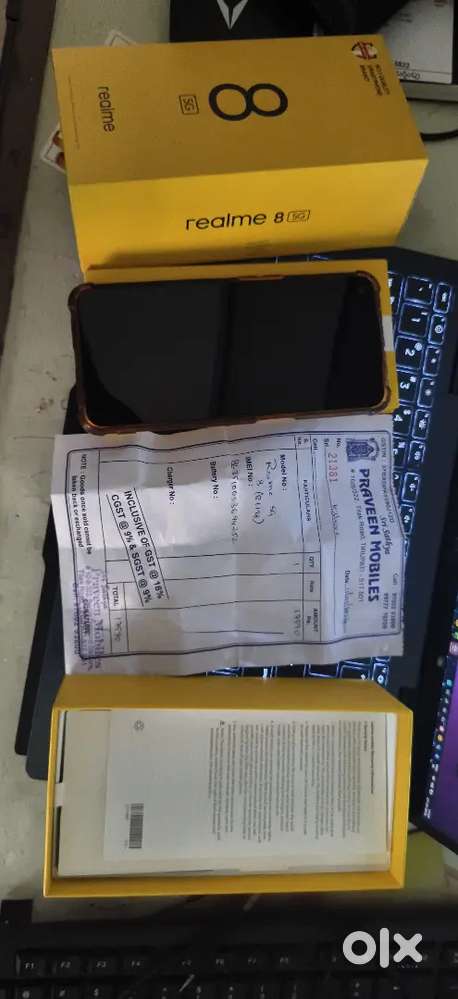 Realme 8 5G  48MP Cam 8gb 128GB