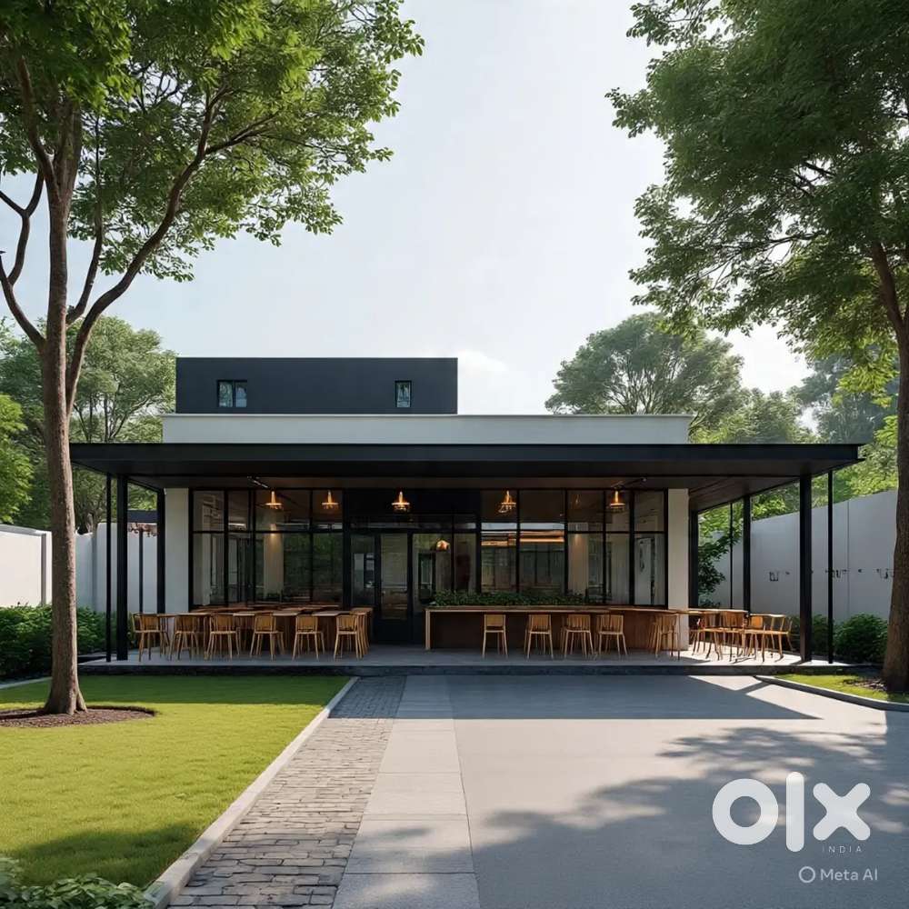 Restaurant/Cafe Plot -18 Cents 1800 sqft -Kakkanad - 15 Parking - 1.6L