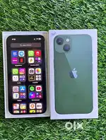 iPhone 13 green under warranty bill box available