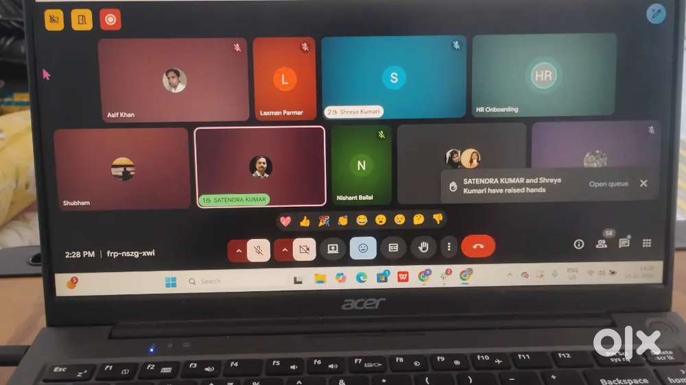 Acer i3, 12th gen laptop