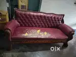 Sofa set with center table