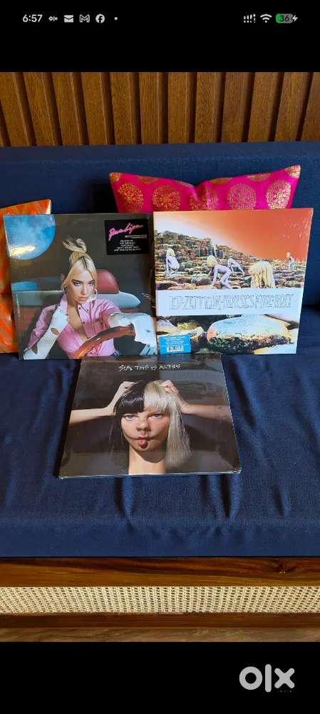 Sealed Imported English Vinyl records