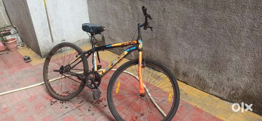 Leader bicycle in orange colour good condition 1 year old