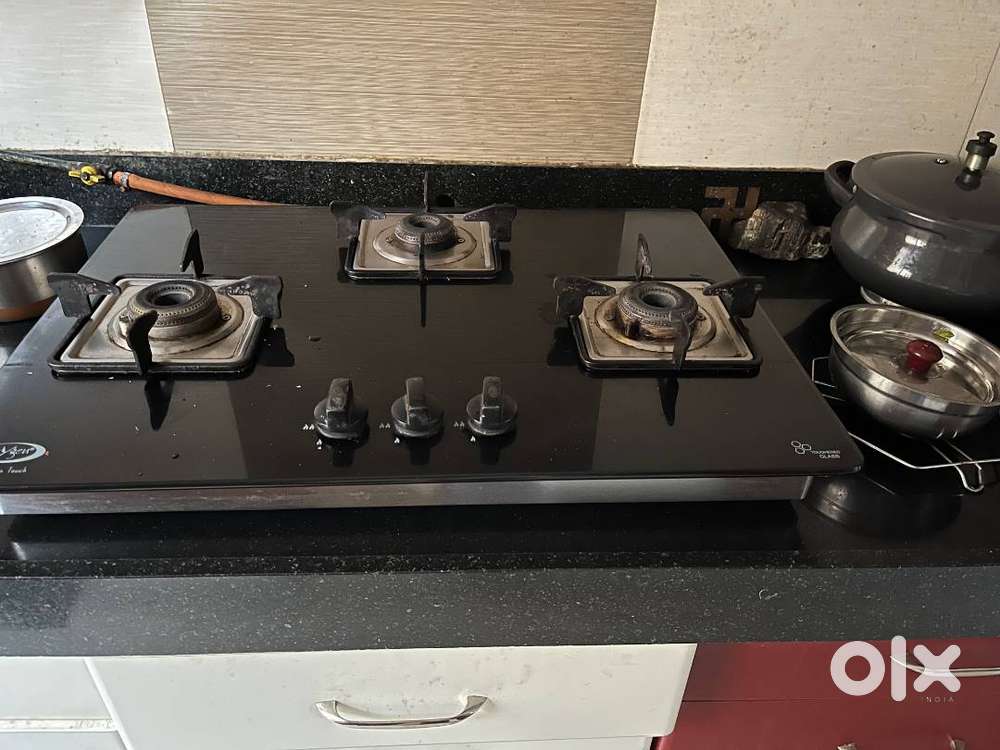 joyti kitchen hub-3burner,automatic ignition. almost new