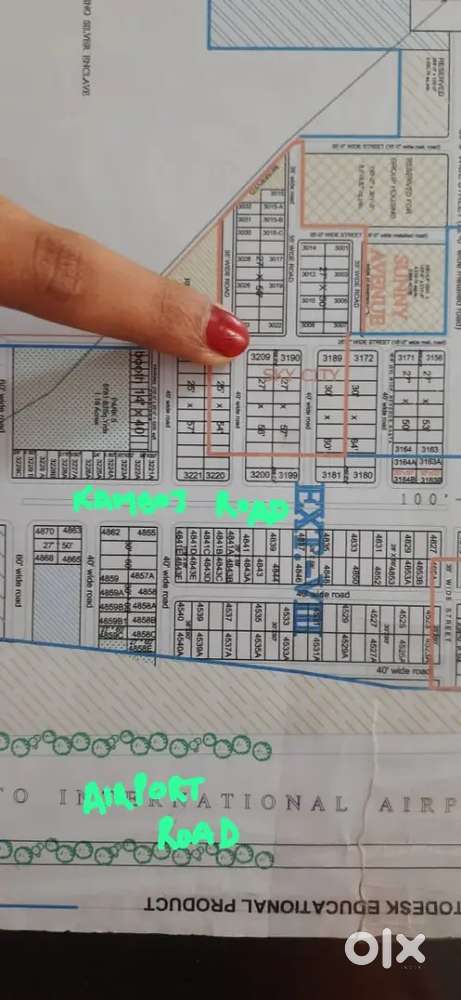 For sale corner 184 gaj plot near kamboj hospital