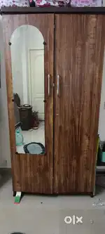 Wooden wardrobe