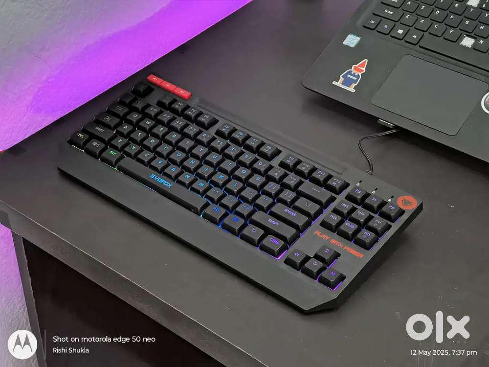 EVOFOX RGB GAMING KEYBOARD (WITH BILL)