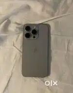 iPhone 15pro Natural Titanium
