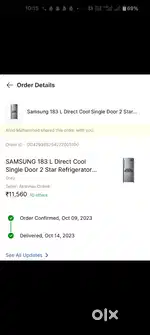 Brand New Samsung Fridge