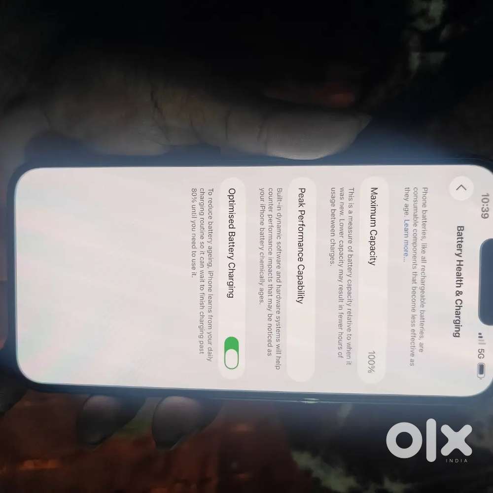 IPhone 13 Pro Max 256 GB 100% battery health brand new condition