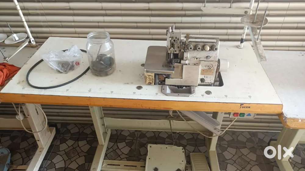 Over lock machine