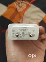 One plus supervooc 100 w charger including adapter and cable both