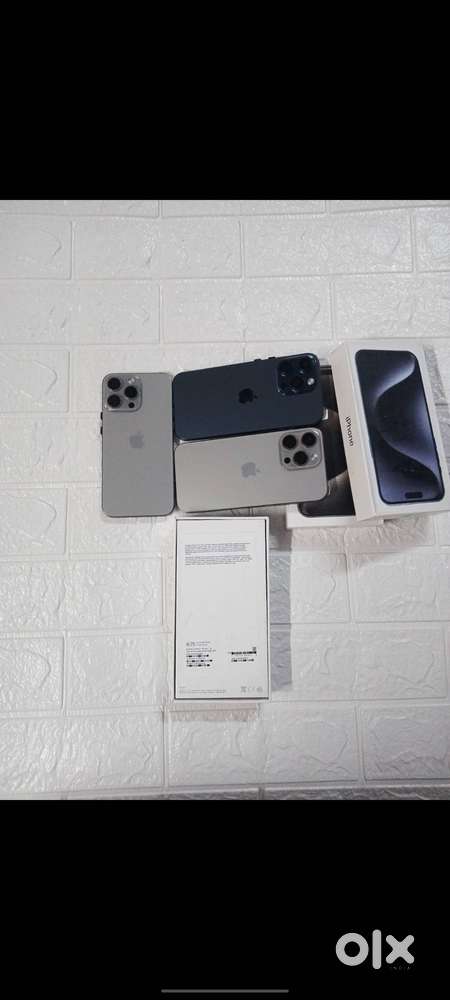 Today's offer I phone 15 pro max refurbished available in 128gb