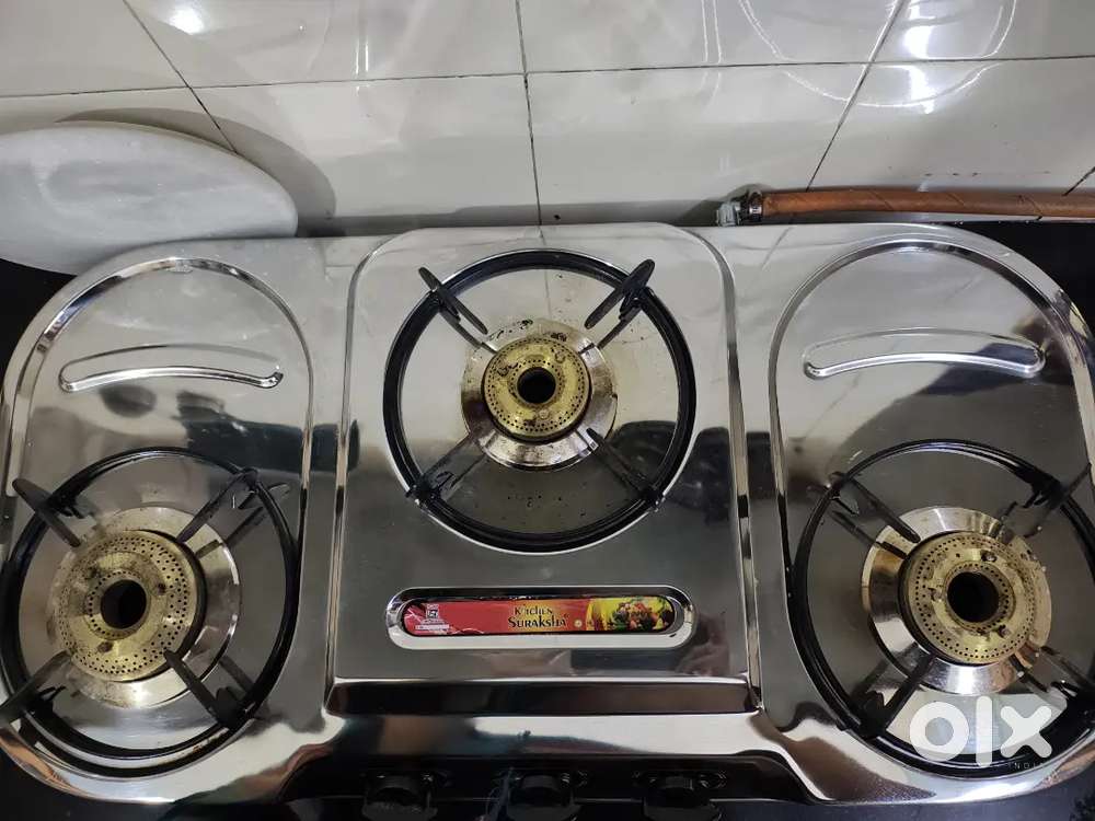 Pure steel gas chulha