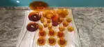 Antique glass dinner set