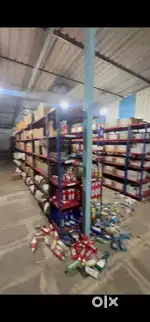 Metal Angle Heavy Duty Rack For Supermarket Or Warehouse 4×2×6.5 Feet