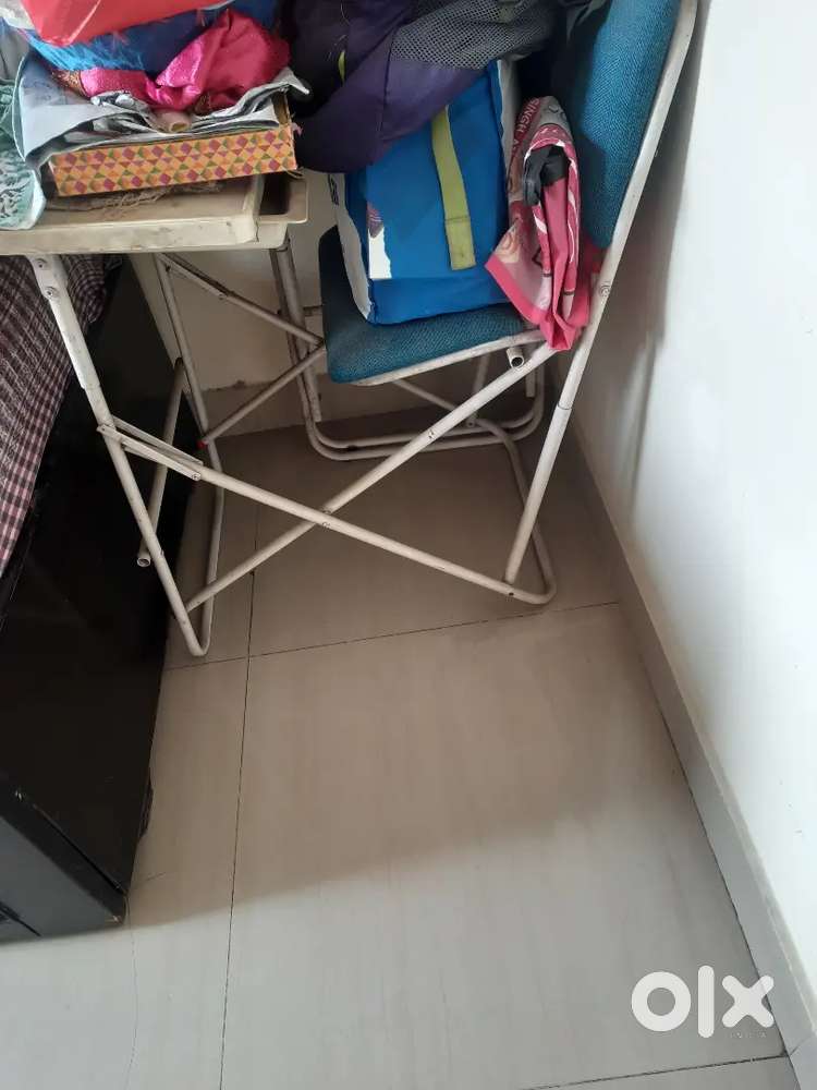 Kids Study Chair Table foldable -Kids - 2 Nos