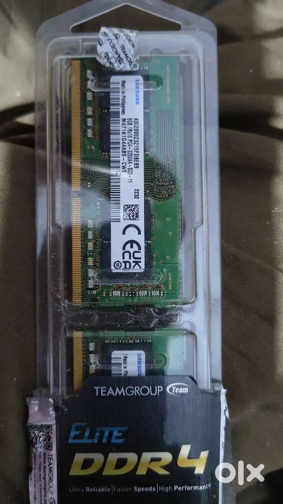 Samsung RAM (Stock) DDR4 3200Mhz 16GB RAM (8x2)