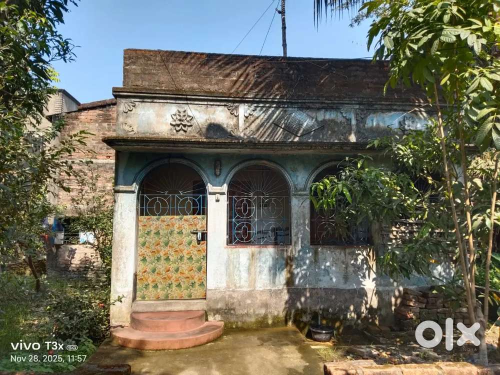 This is a 2 katha plot with house. Price 25lakh