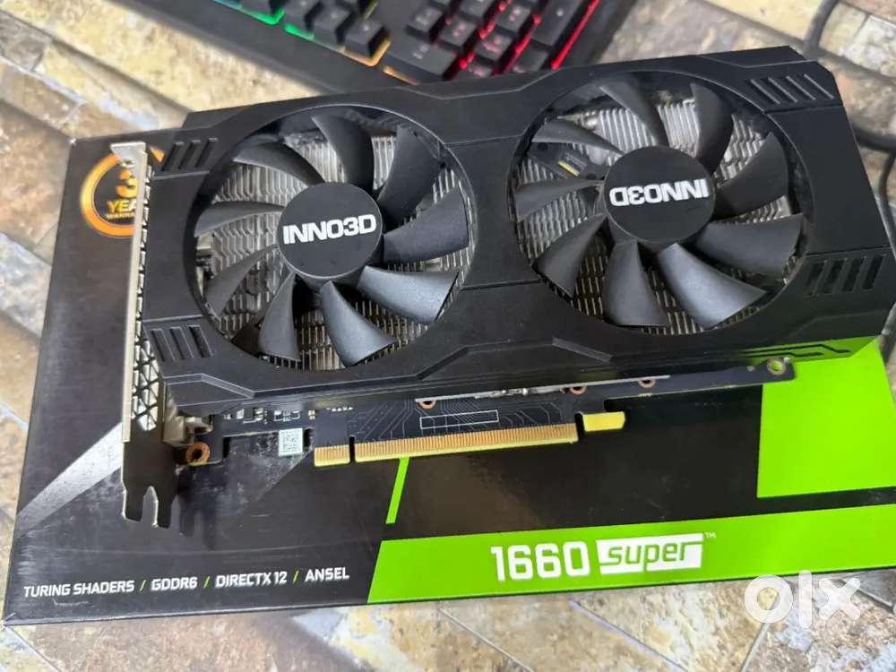 GTX 1660 SUPER 6GB VRAM and 500W 80+ White PSU