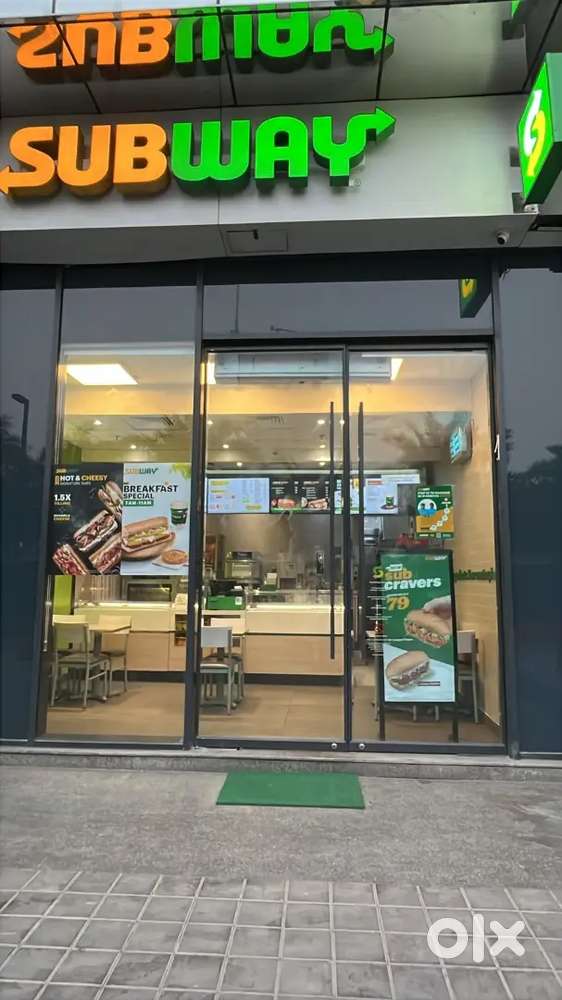 Oppurtunity to growth your career in Subway