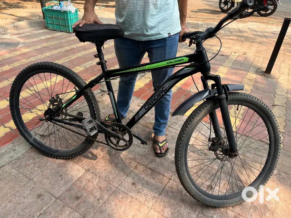 CRADIAC  27.5 Xplorer Mountain Cycle(Single Speed, Black)