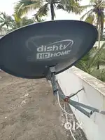 Sony LED 40 & Dish TV HD STB& accessories