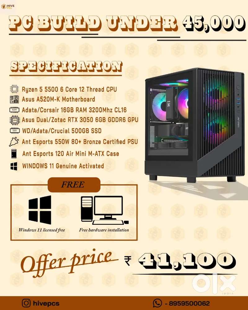 Gaming PC & Video Editing PC at Best Price!