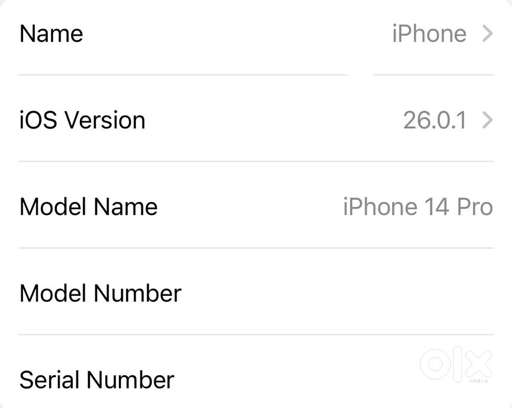 iPhone 14 pro 256 GB black Variant