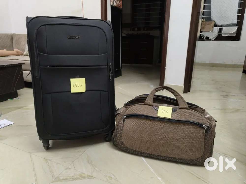 Trolly (1)Bag Big Large Size & (2) Douffle Size