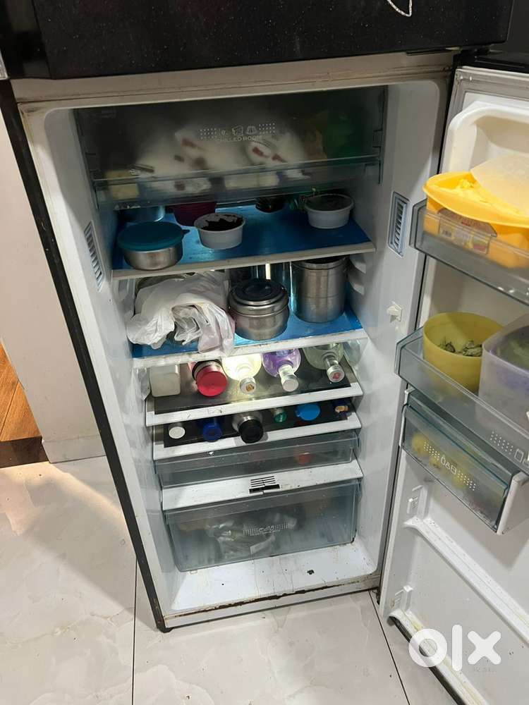 Haier double door working fridge