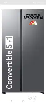 Samsung side by side refrigerator