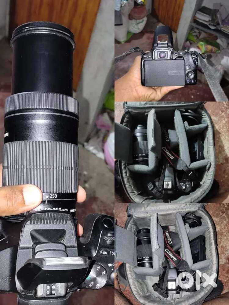 Canon r50 duel lens