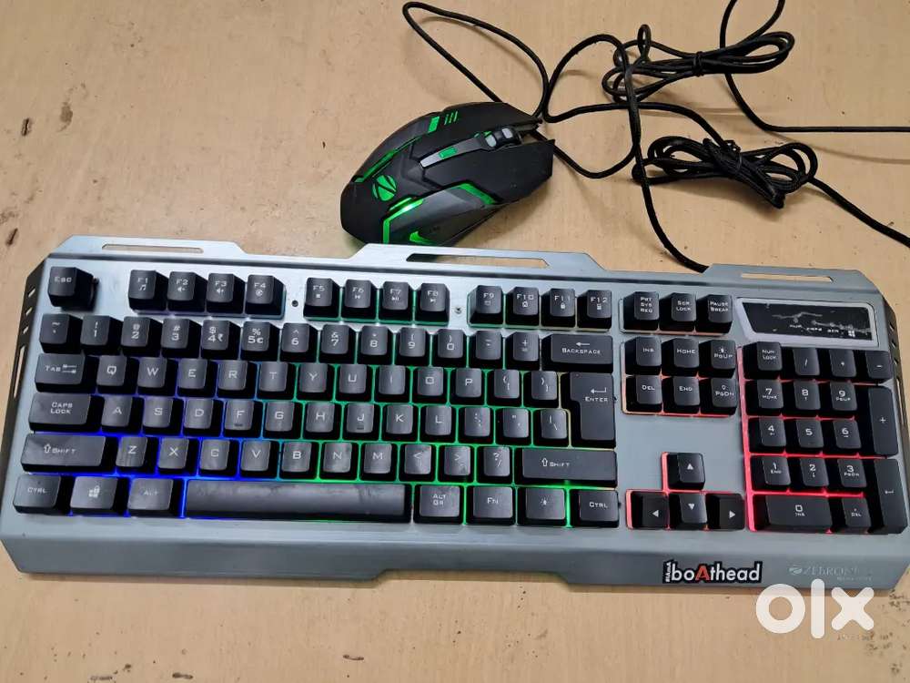 Zebronics keyboard and mouse