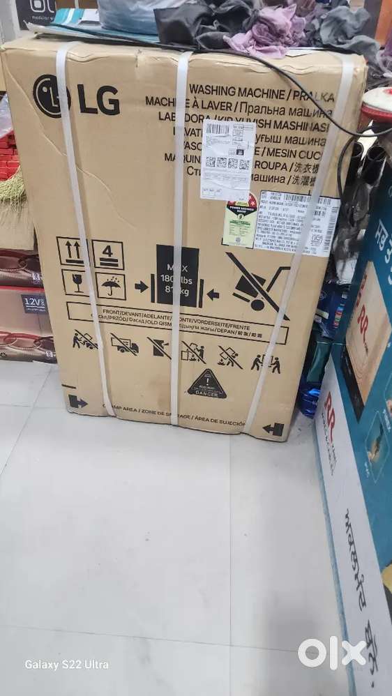 Lg washing machine front load 7kg