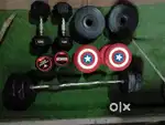 My home gym equipment setup