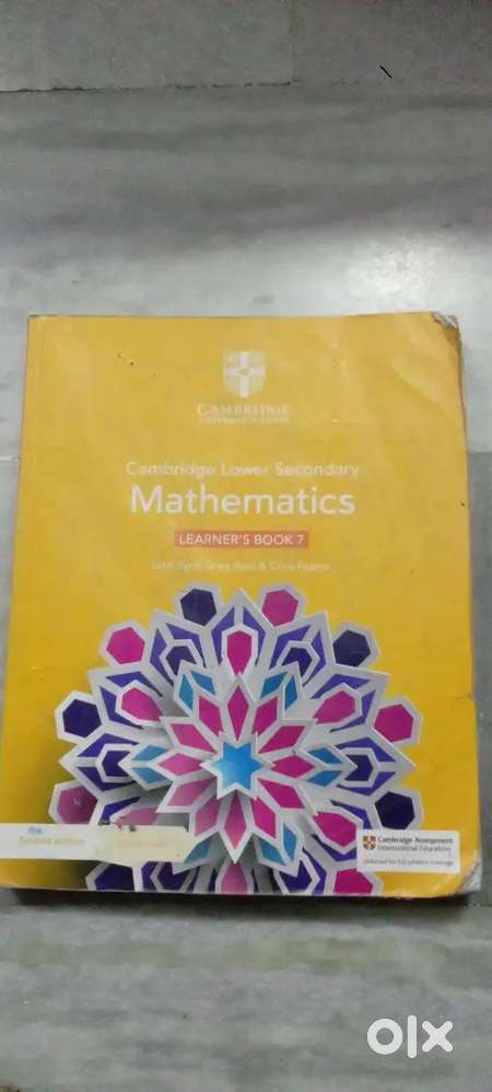 Cambridge Lower Secondary Mathematics Learner's Book 7